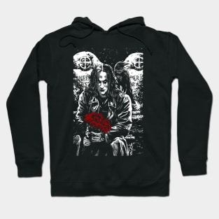 The Crow brandon lee 94 1994 goth mime emo Hoodie